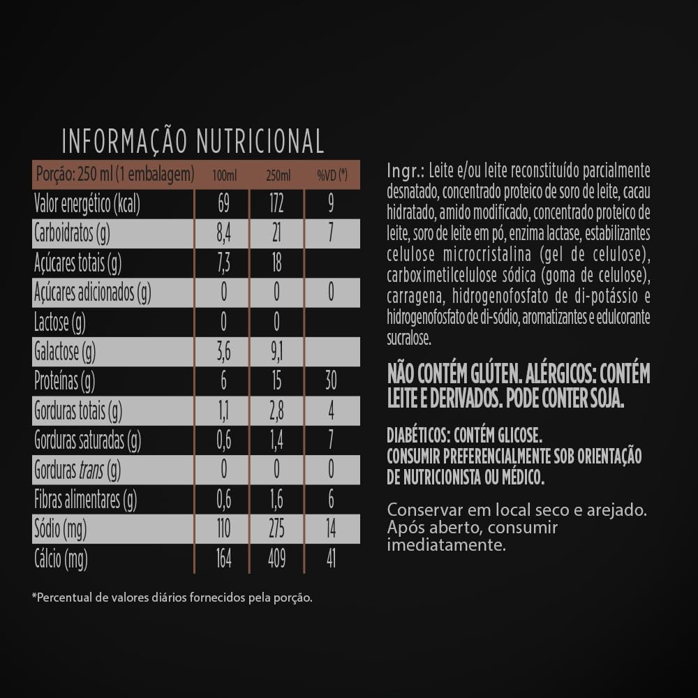 Pack YoPRO Bebida Láctea UHT Chocolate 15g de proteínas 250ml - 24 unidades