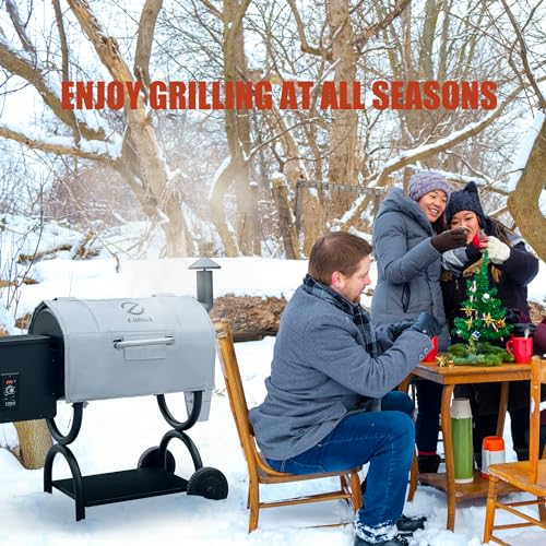 Z GRILLS Thermal Insulation Blanket FireResistant 3Layer Construction for Enhanced Temperature