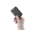 Power Bank Gemoly 10000mAh Sottile | 2 Porte USB 2.4A | Carica IPhone IPad Android | Batteria Esterna Portatile | Nero | Garanzia 3 Anni - 5