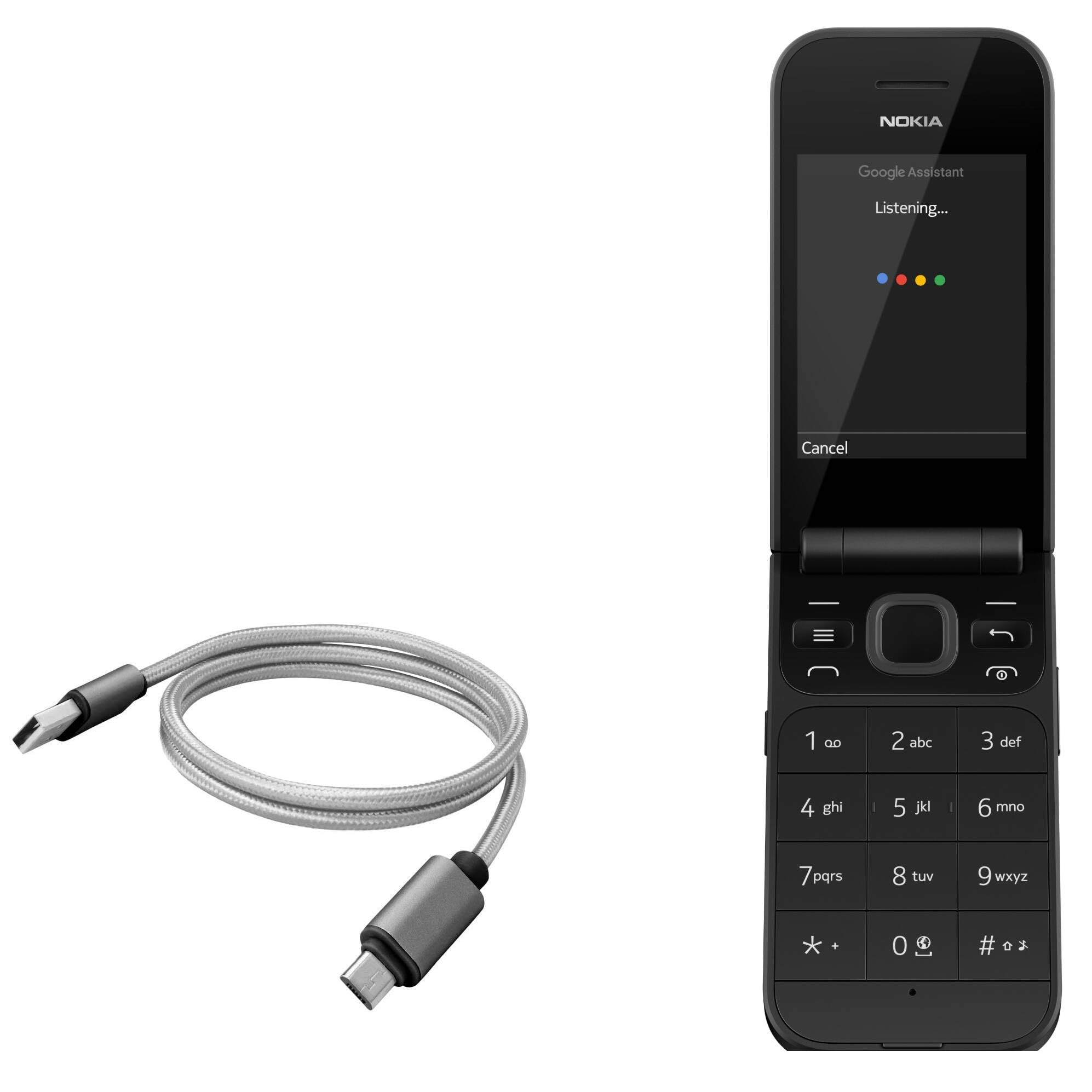 Amazon.com: BoxWave Cable Compatible with Nokia 2720 Flip - Micro