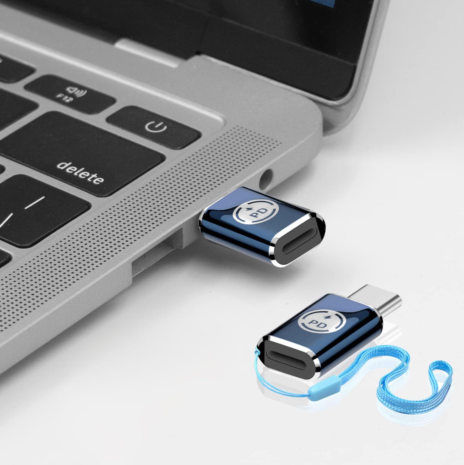 Sponsored Ad – Sweet seven 2 Pack USB C to Lightning Adapters with PD 35W Charging and Lanyard, USB C Male to Female Adapter, Compatible with Tablets, Phones, and USB C Devices (Not for Apple Pencil and Audio)