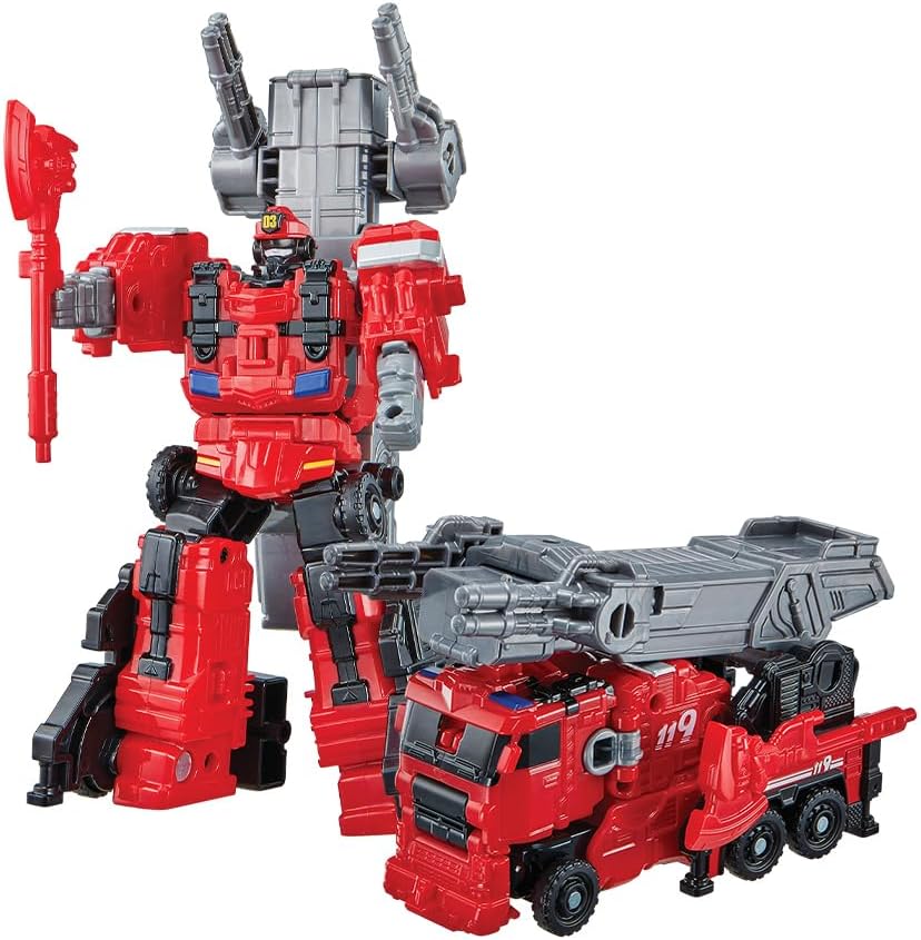 TOBOT New , Mini L, Youngtoys Transforming Collectible Vehicle to Robot, Daedo's Heroes Animation Character Toys for Kids 3 and up Transform Toys Cars, Mini Size 7-inch