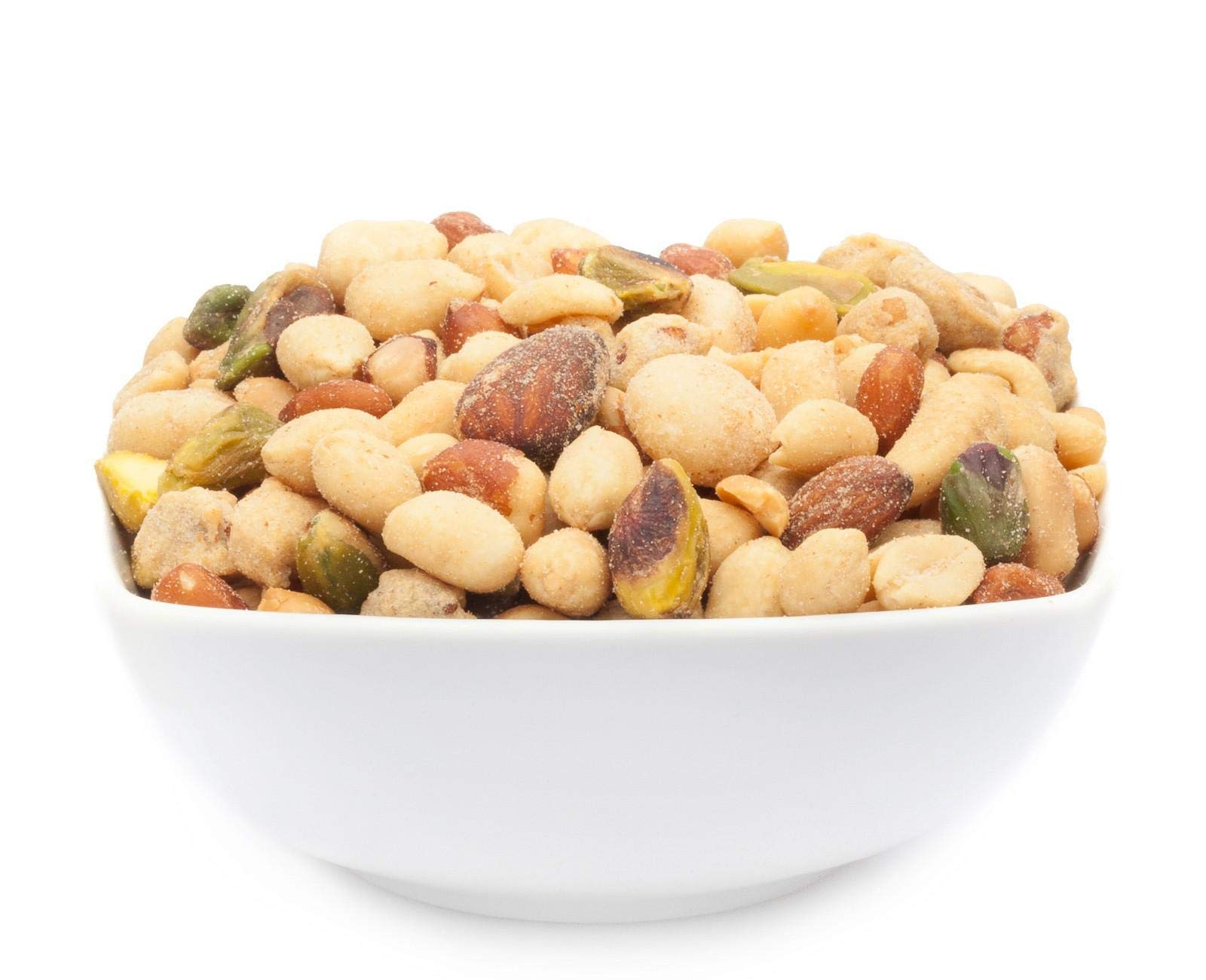 1 x 3kg Nusskernmischung Oriental mit Erdnuss Cashew Macadamia Mandel Pistazie 23 % Protein exotisch