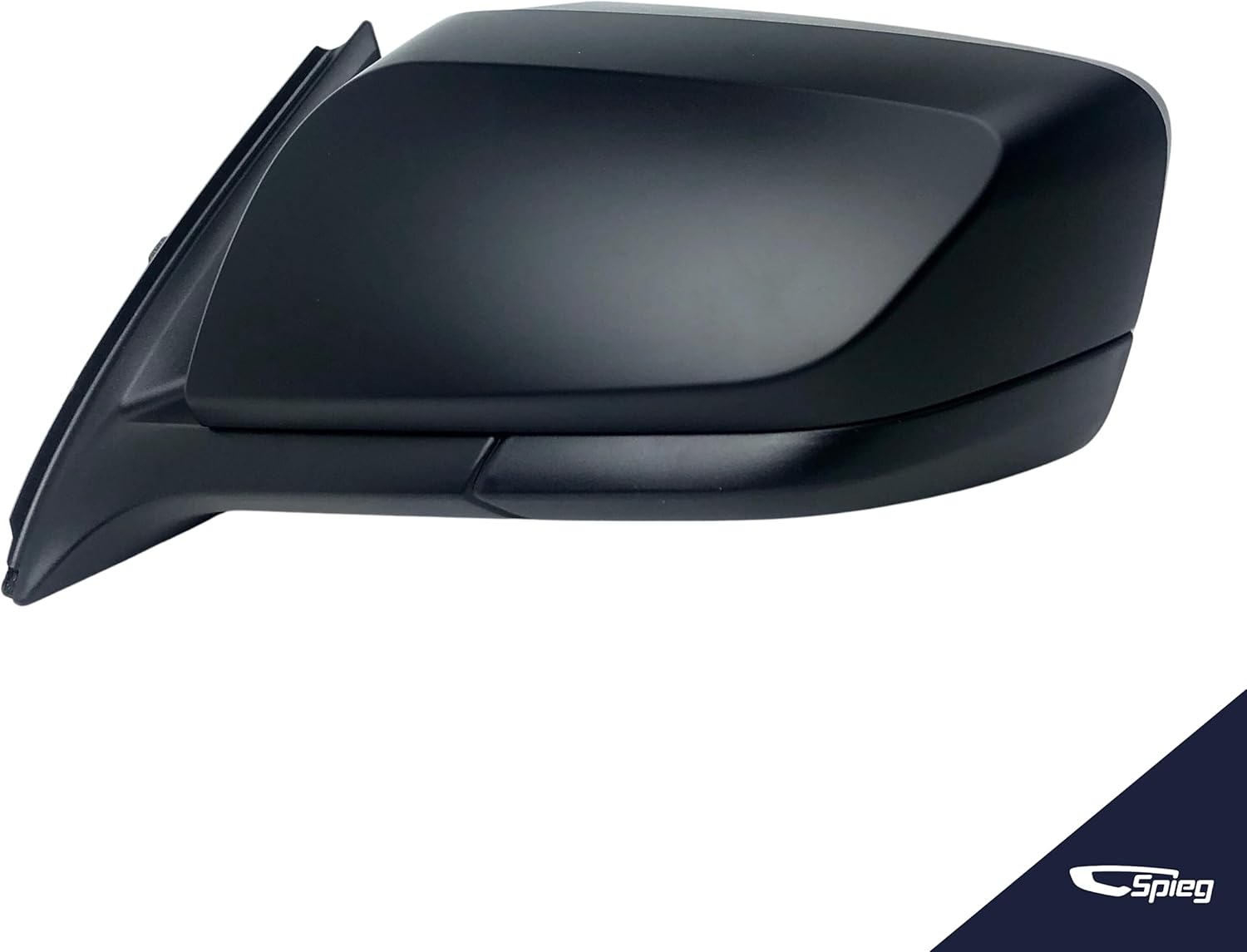 Spieg Driver Side Mirror for 2014-2020 Chevrolet Impala Power Adjustment Non-Heated Glass Manual Folding Black 3 Pins Left GM1320459