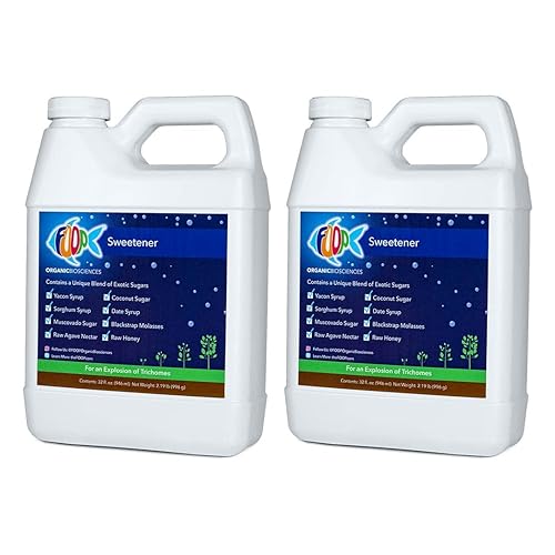 Miniatura 1 de FOOP Edulcorante edulcorante orgánico para plantas  Crea una explosión de tricomas y mejora el sabor de las plantas  Funciona con todos los medios y