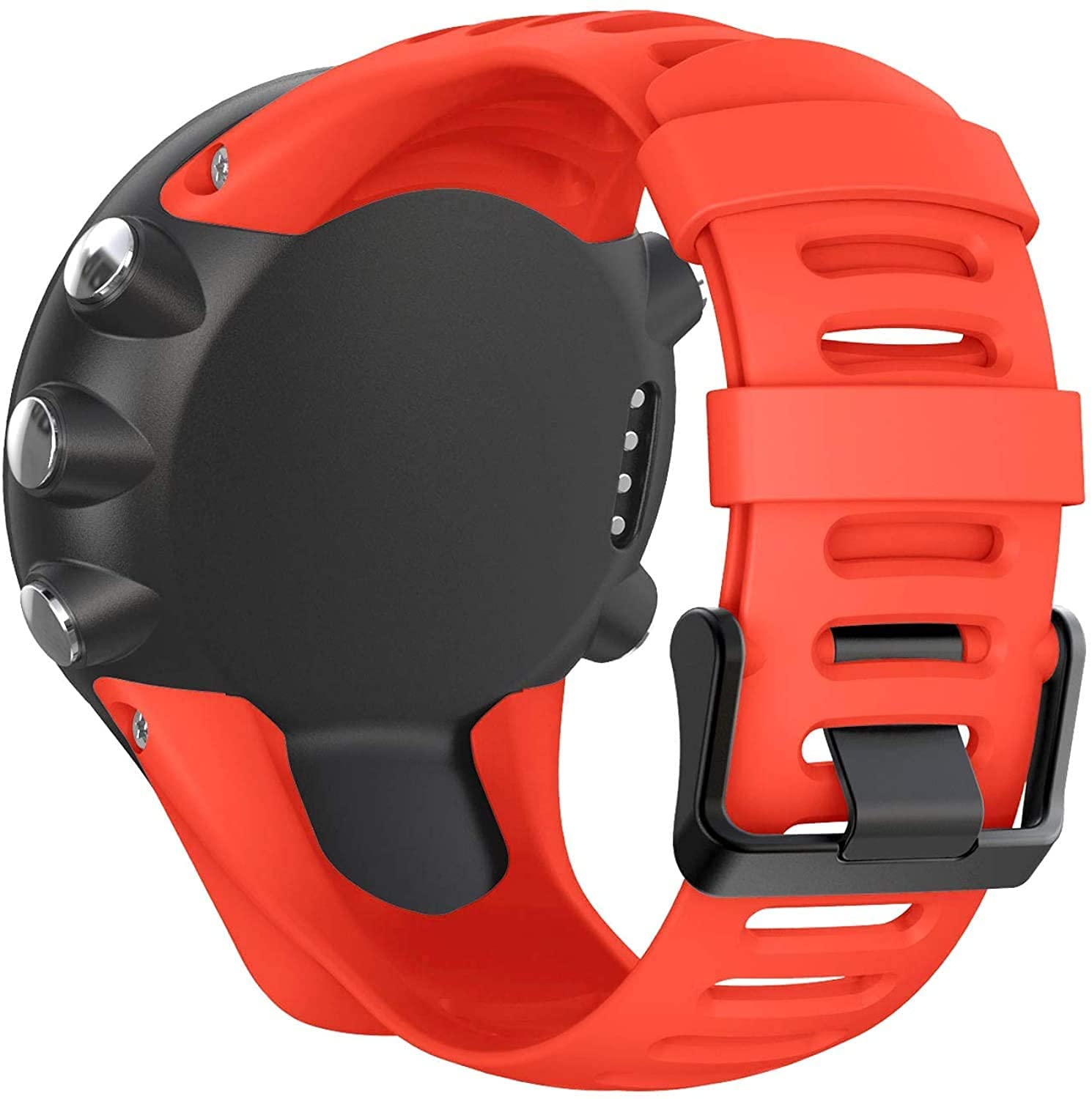 Pluschic Compatible with Suunto Ambit 3 Peak, 3 Sport, 3 Run, 2R, 2S, 2, 1 Band Replacement Silicone Wristband for Suunto Ambit 3