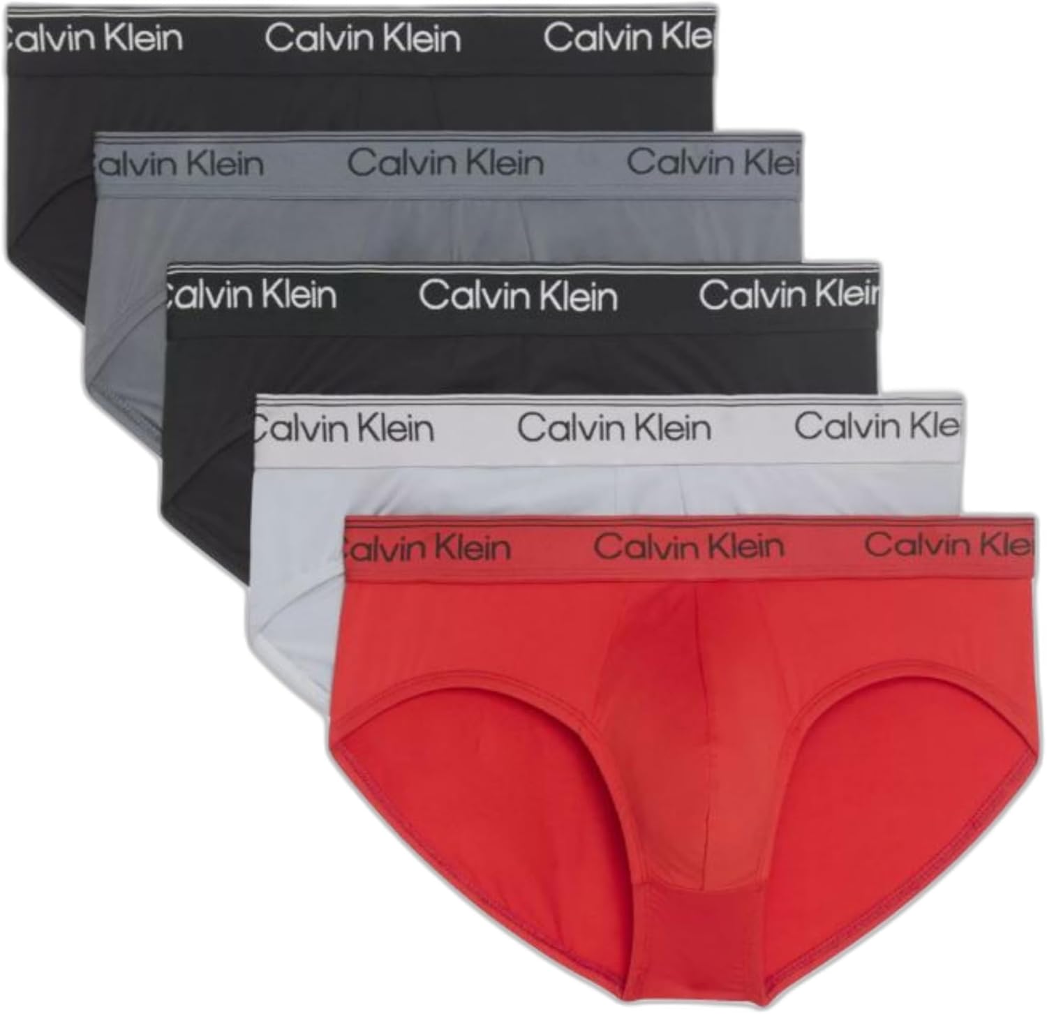 Calvin Klein Men's Micro Stretch 5-pack Hip Brief
