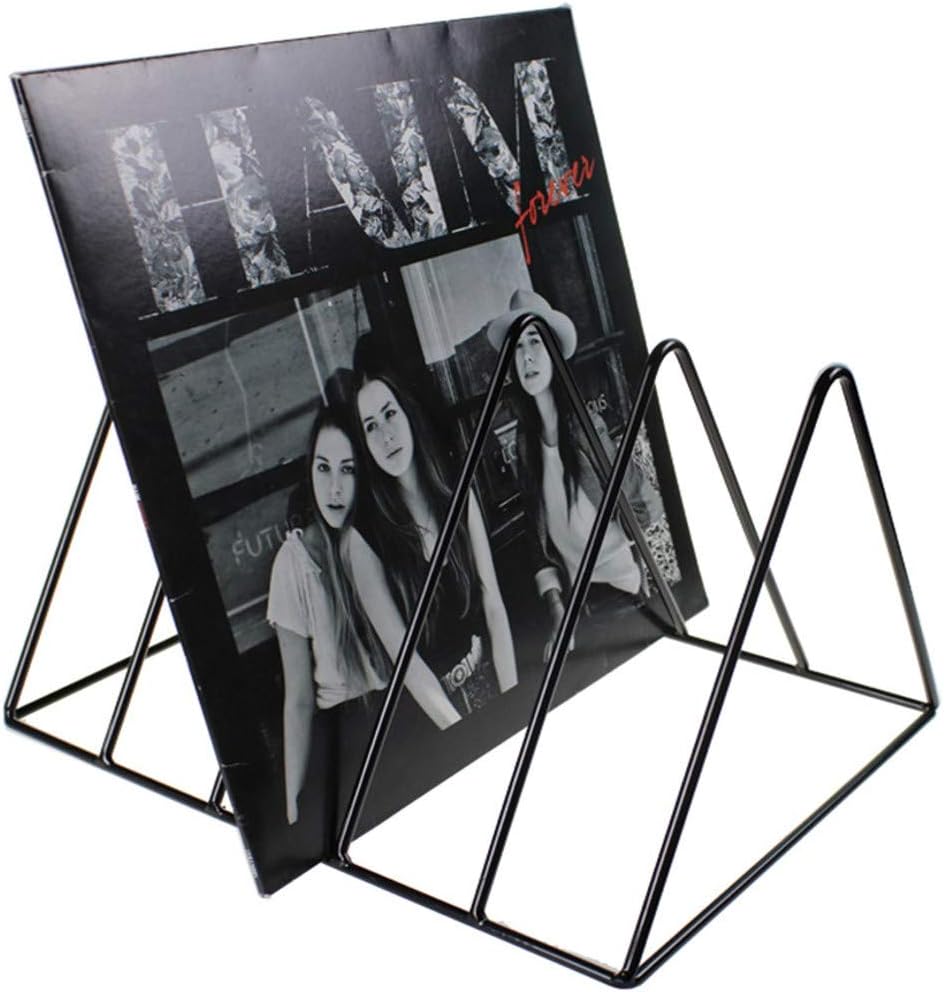 Amazon.com: Record-Happy Vinyl Record Storage Holder Stand – Premium ...