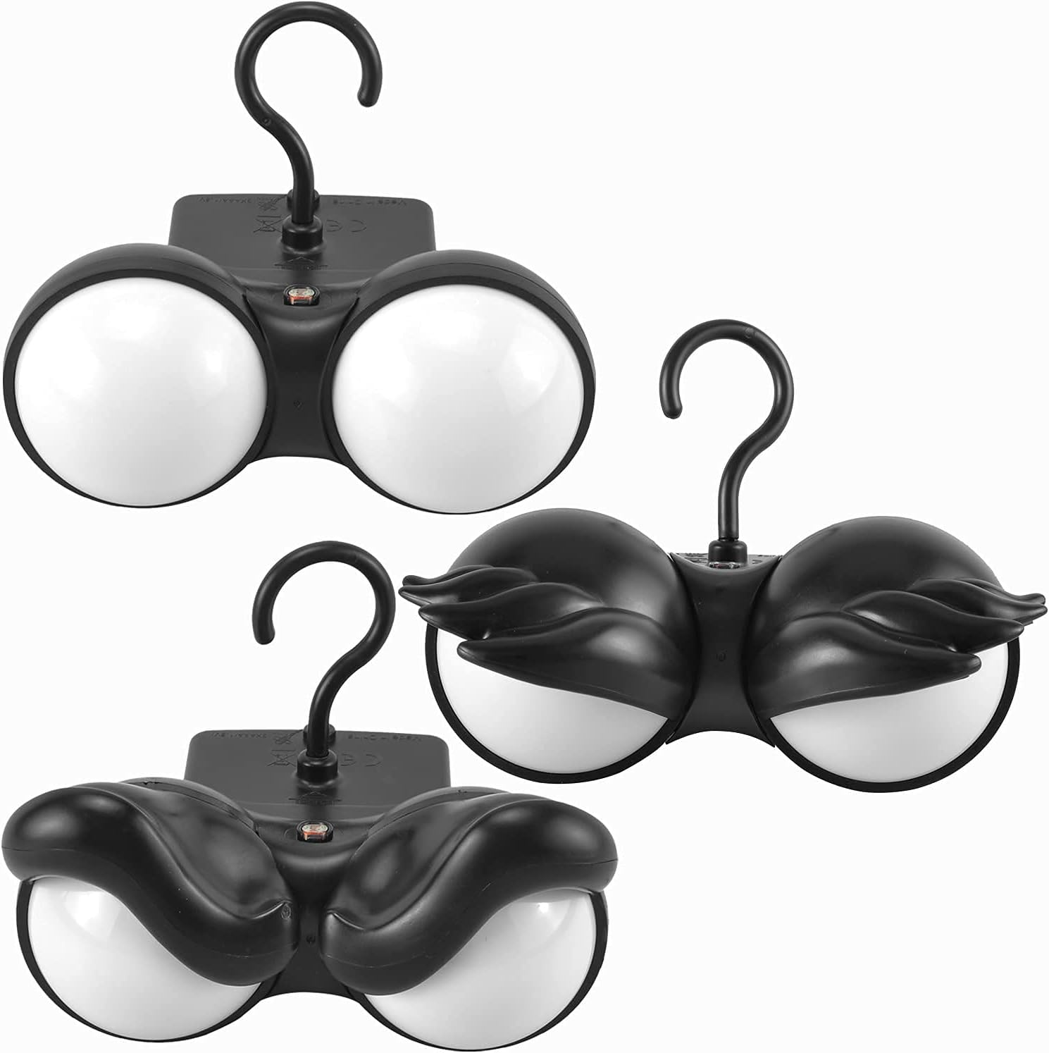 Halloween Decorations Flashing Peeping Eyes Lights 3 Pack（Red,Green,Orange） for Outdoor Halloween Decoration for Your Home, Yard Lawn, Graveyard Scenes or Halloween Party : Patio, Lawn & Garden