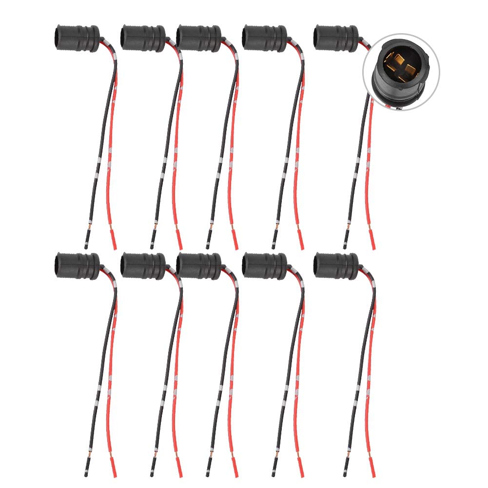 10 Portalampade T10 W 5V | Connettori Per Lampadine Auto 12V | Gomma Morbida | Per Moto, Camper, Rimorchi E Barche - 4