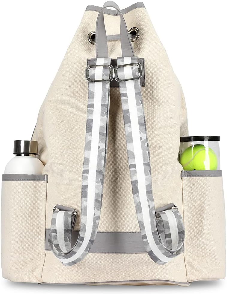 Ame & Lulu Hamptons Tennis Backpack (Limeade) : Sports & Outdoors