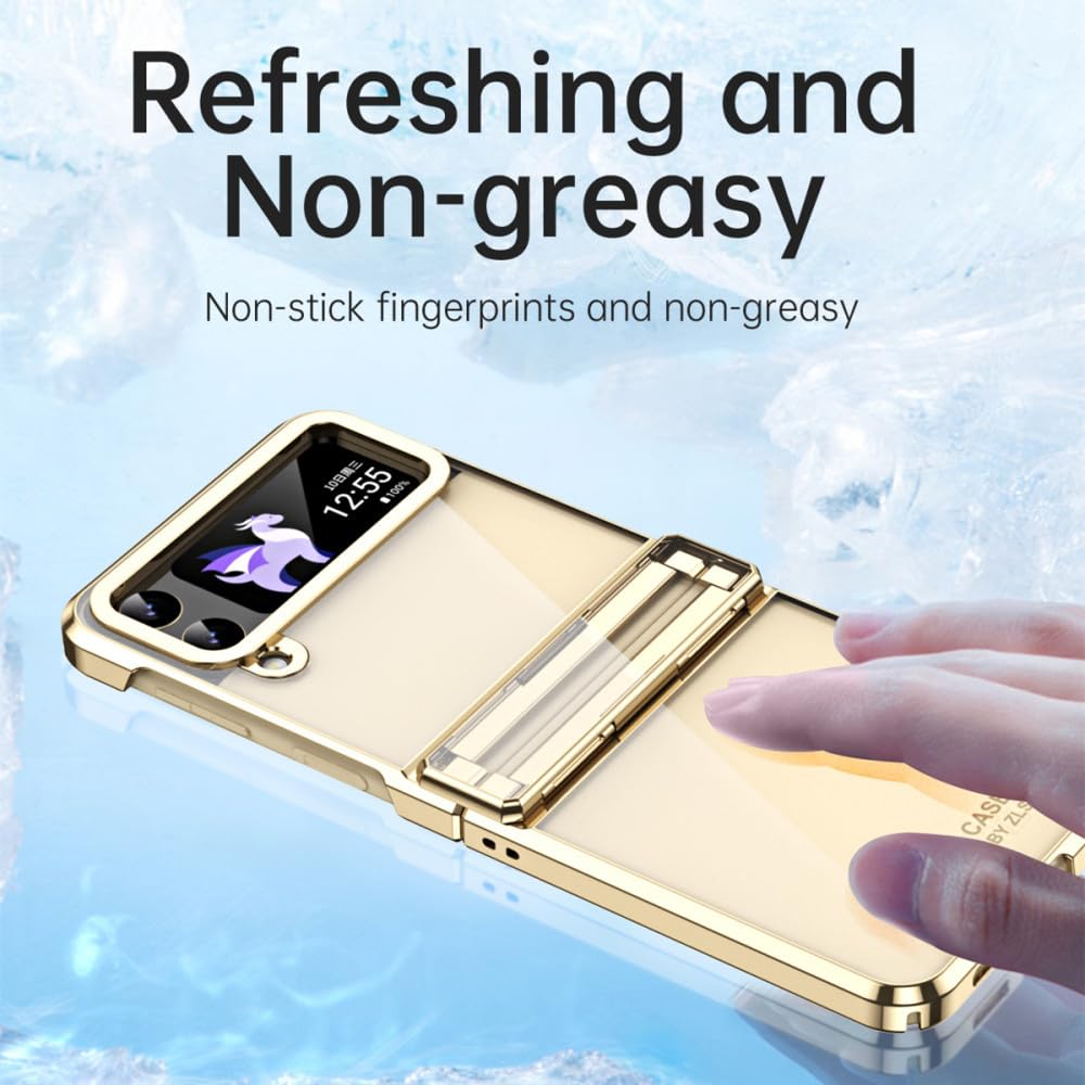 Amazon.co.jp: Samsung Galaxy ZFlip 3 Z Flip 4 5Gケース透明電気