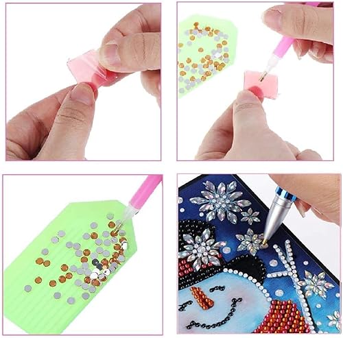 Miniatura 2 de Kits de cuadernos de pintura de diamante 5D, hermosa cubierta de diario de pavo real, cuaderno de bocetos con forma especial, arte de diamantes para