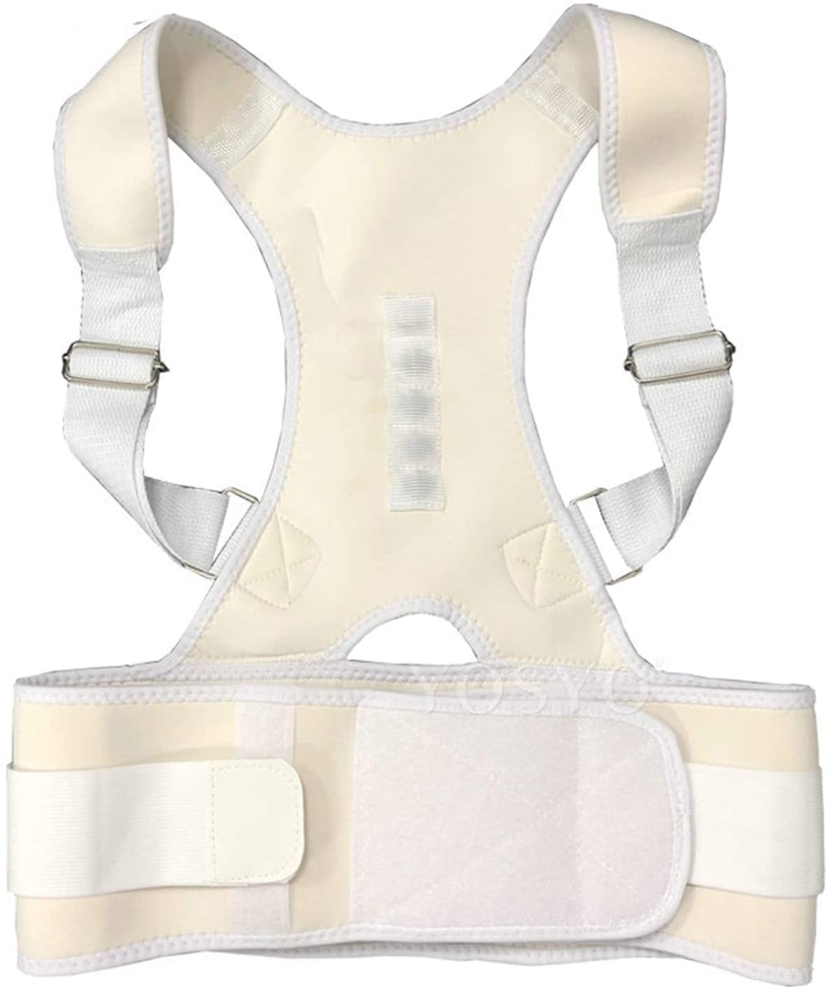 Correcteur de posture magnétique ajustable pour soutien du dos