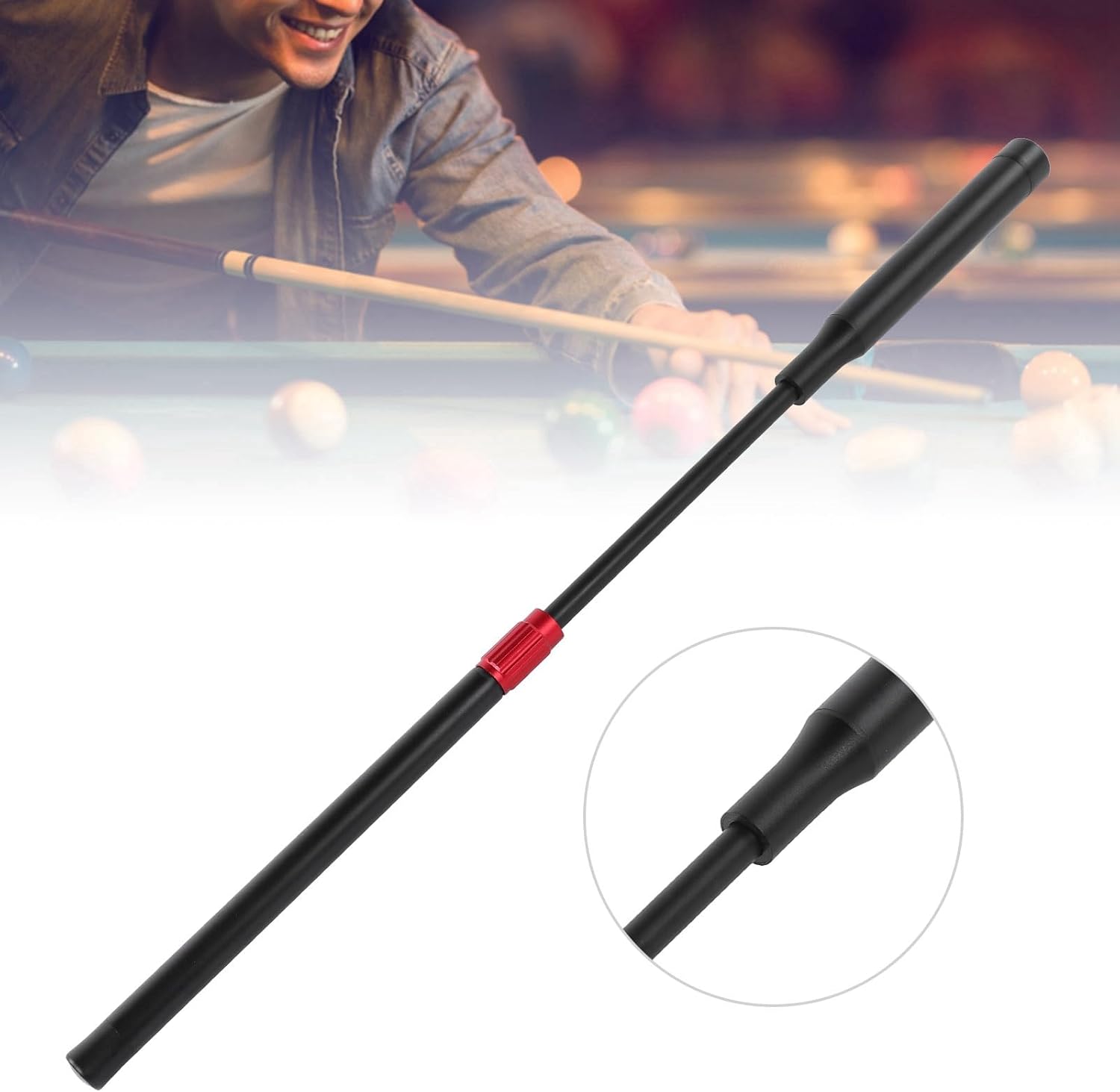 Aluminum Billiards Pool Cues Extension Rod Telescopic Stretch Snooker Accessories