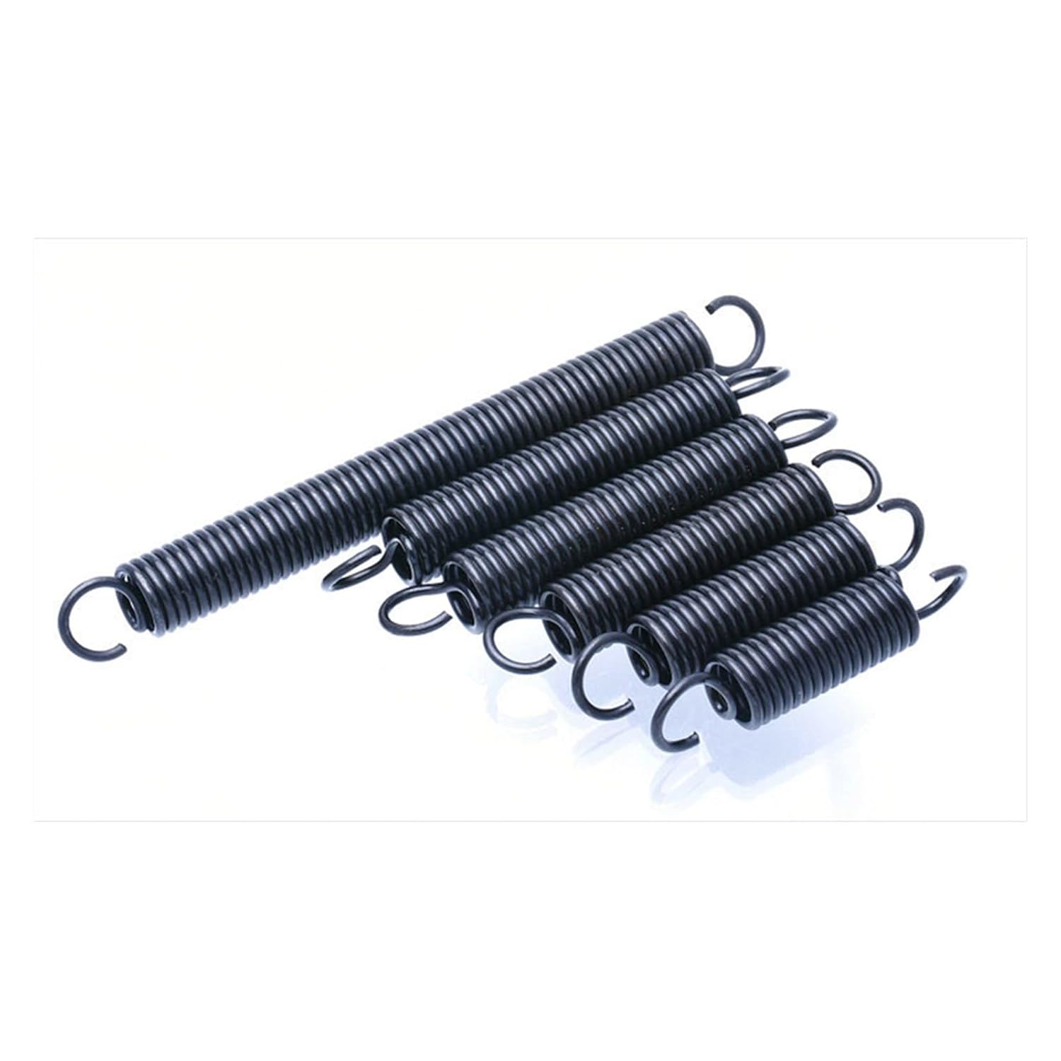 Opening Hook Stretching and Pulling Back Coil Spring Steel Diameter：1.0mm,1.5mm,2.,Outer Diameter: 10mm 12mm 15mm 20mm(260mm (1Pcs),10MM_1.0MM)