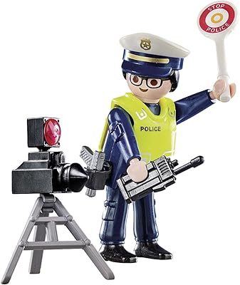 Playmobil 70305 Special Plus Politieman met flitscontrole,Multi kleuren