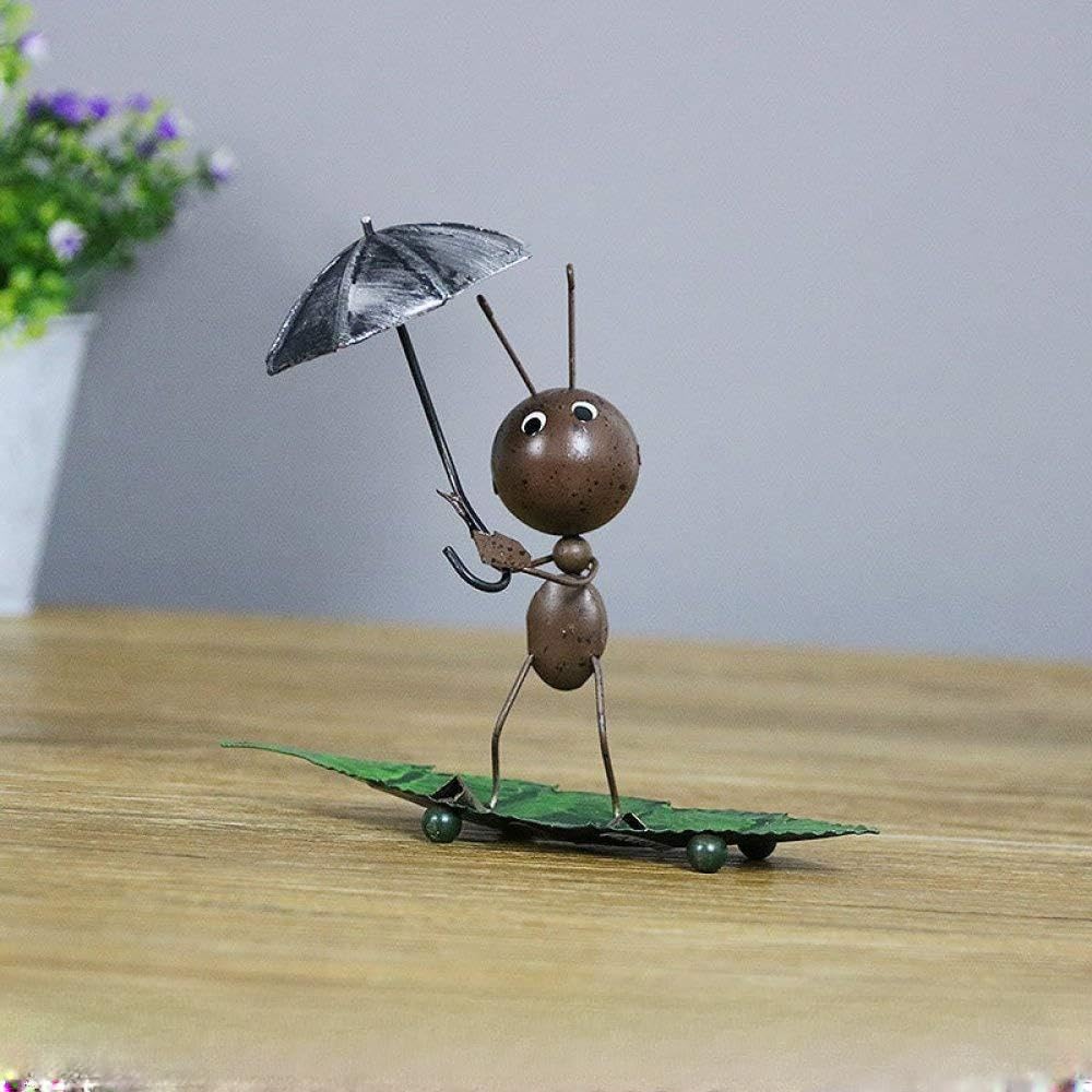 Petites figures artisanat fourmi de fer pour decoration interieure moderne