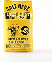 Salt Thaw Melts Ice Snow Quickly on Roads Driveways Parking Anti-Ice Snow Blower Pack 25 kg