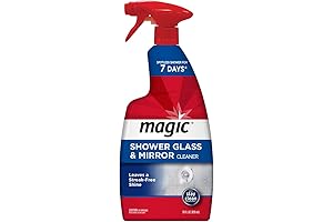 Magic Shower Glass & Mirror Cleaner, the Ultimate Bathroom Surface Restorer