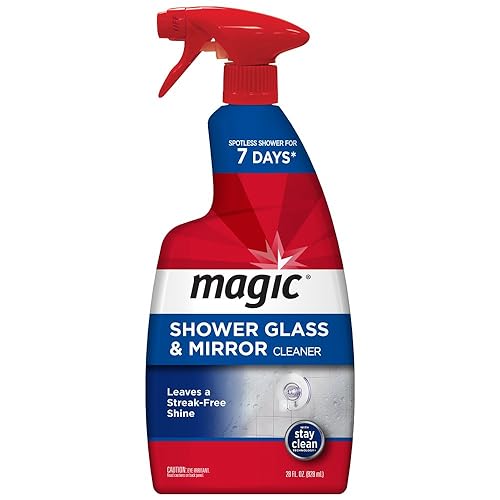 Magic Shower Glass & Mirror Cleaner, 28 Fluid Ounce (Packaging