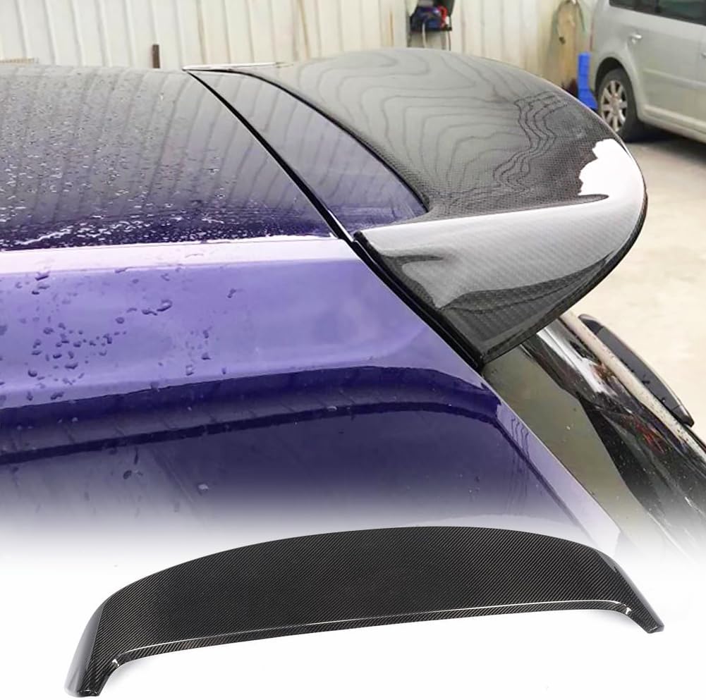 MK7 Carbon Fiber Roof Spoiler for Volkswagen VW Golf 7 7.5 MK7 MK7.5 GTI&R Hatchback 2014-2019 Rear Window Wing Spoiler