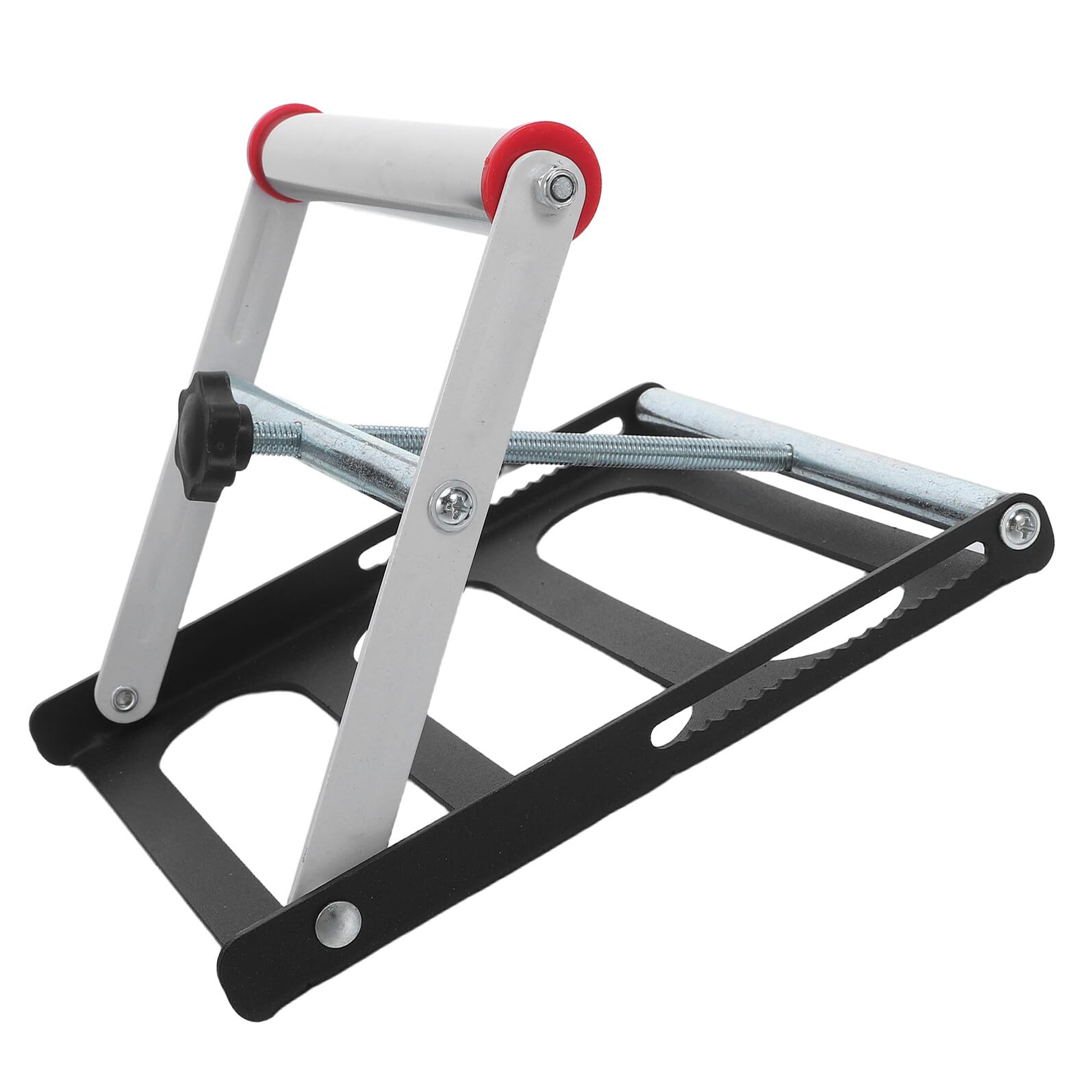 Soporte para máquina de corte con rodillos de acero robusto y base ajustable NUOBESTY