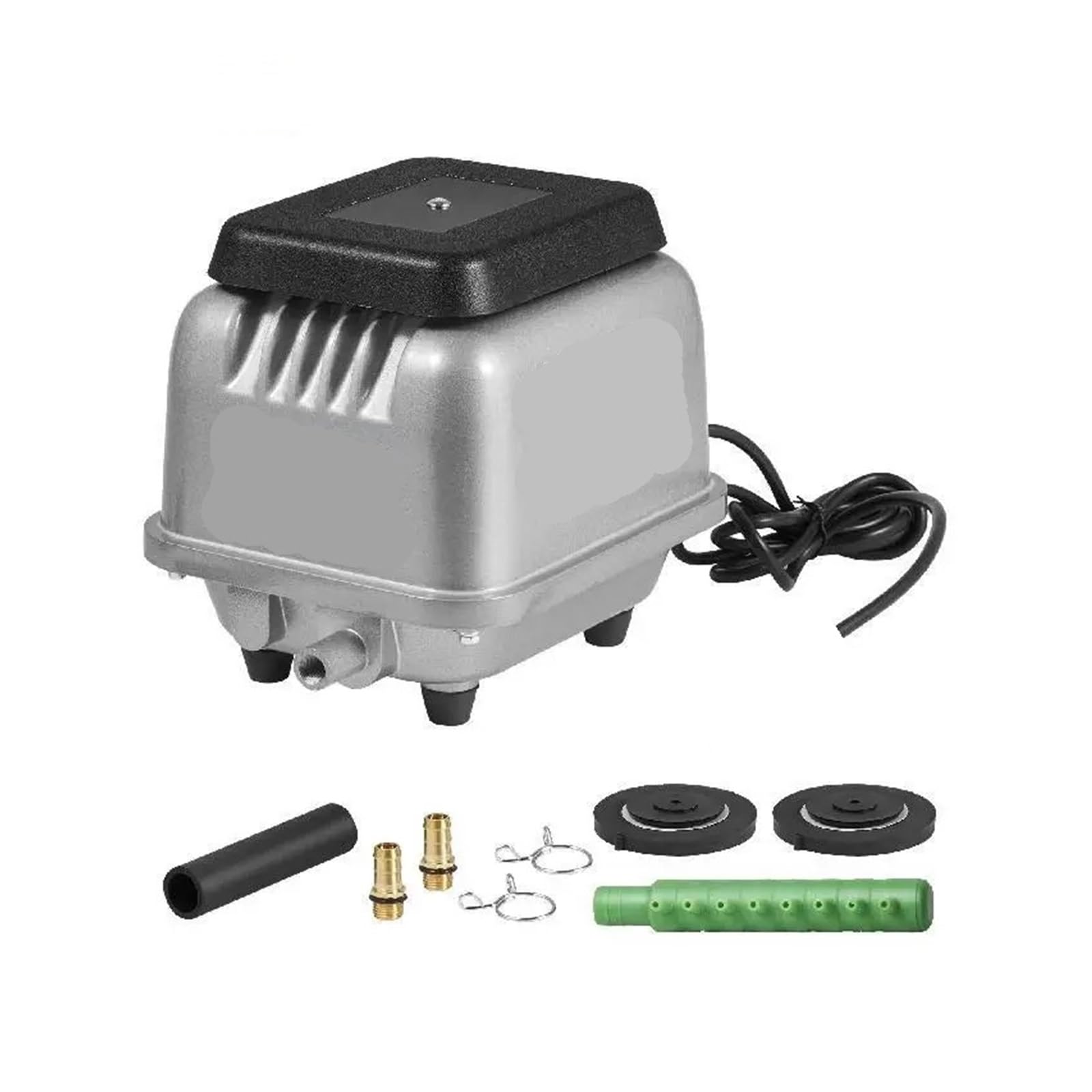 Mjfvn 1 Linear Air Pump 90L/Min 09L/Min Air Flow Septic Aerator Pump Aeration System For Deep Ponds Water Gardens Waste Treatment(75W 09L-Min)