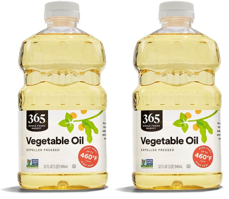 365 by Whole Foods Market, Vegetable Oil, 32 Fl Oz (Pack of 2) image 2