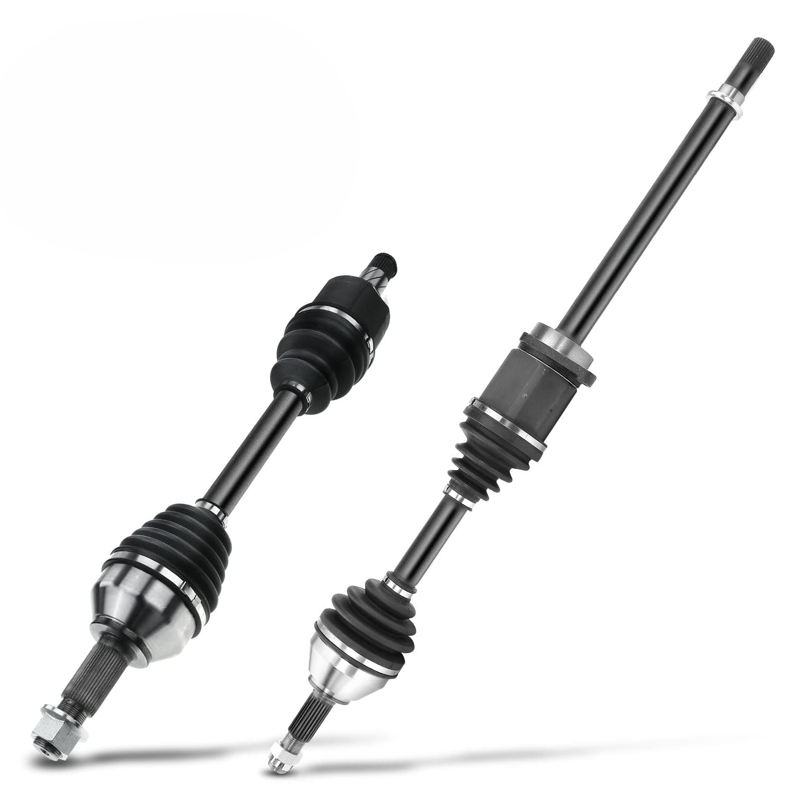 Frankberg 2x Eje motriz Eje de transmisión Caja de cambios manual Eje delantero Compatible con Qashqai +2 I J10 JJ10E NJ10 Qashqai +2 I Van J10 JJ10E KolE.O.S I HY Replace# 39101JD72B