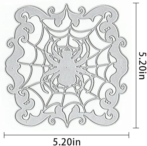 Miniatura 7 de Troqueles de metal para cortar castillo de Halloween, diseño de cruz de murciélago y luna, plantillas de brujas para hacer tarjetas, manualidades,