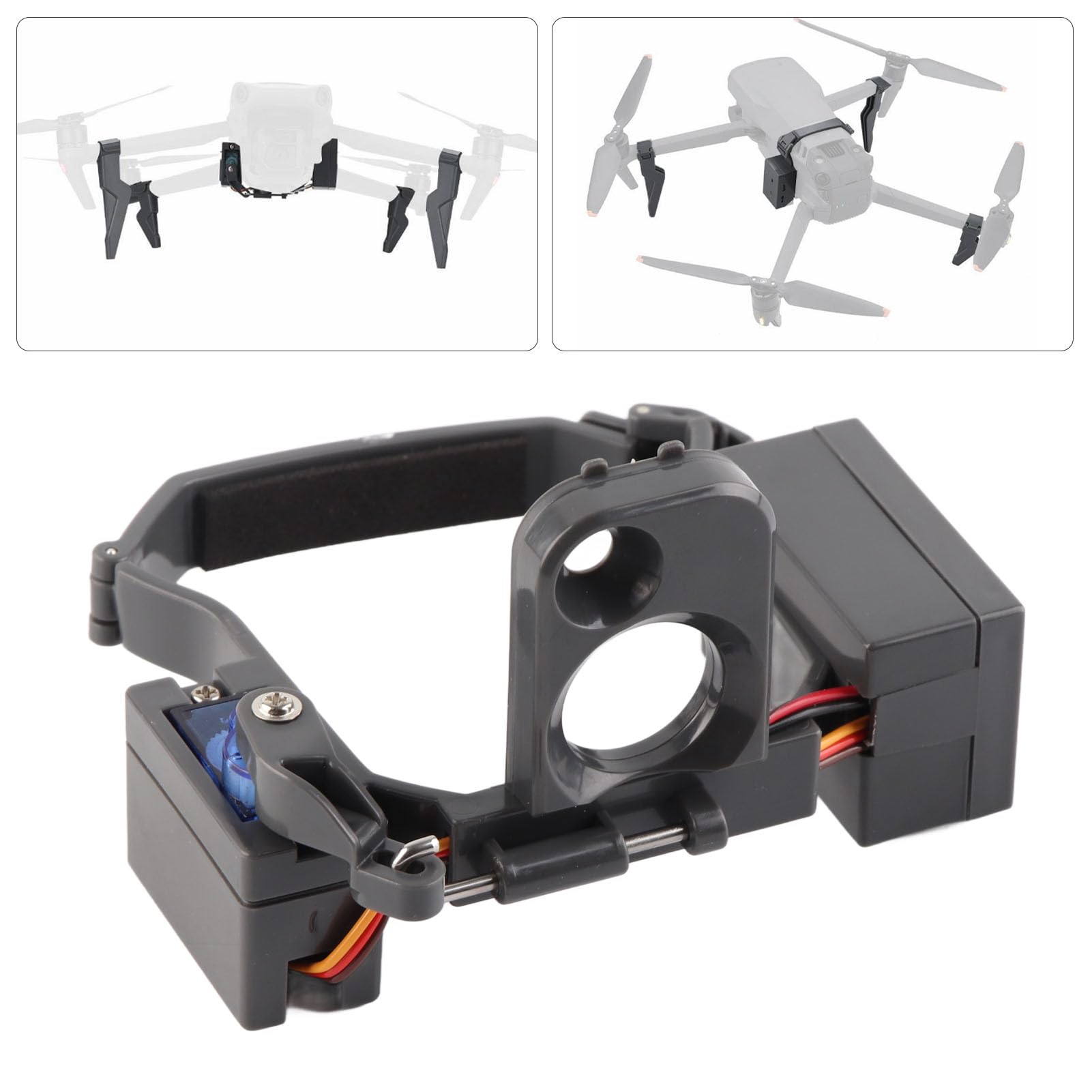 de Airdrop de Drones, Tren de Aterrizaje Estable, Carga USB para 3, Dispositivo de Entrega de Regalos Promocional Controlado Remoto