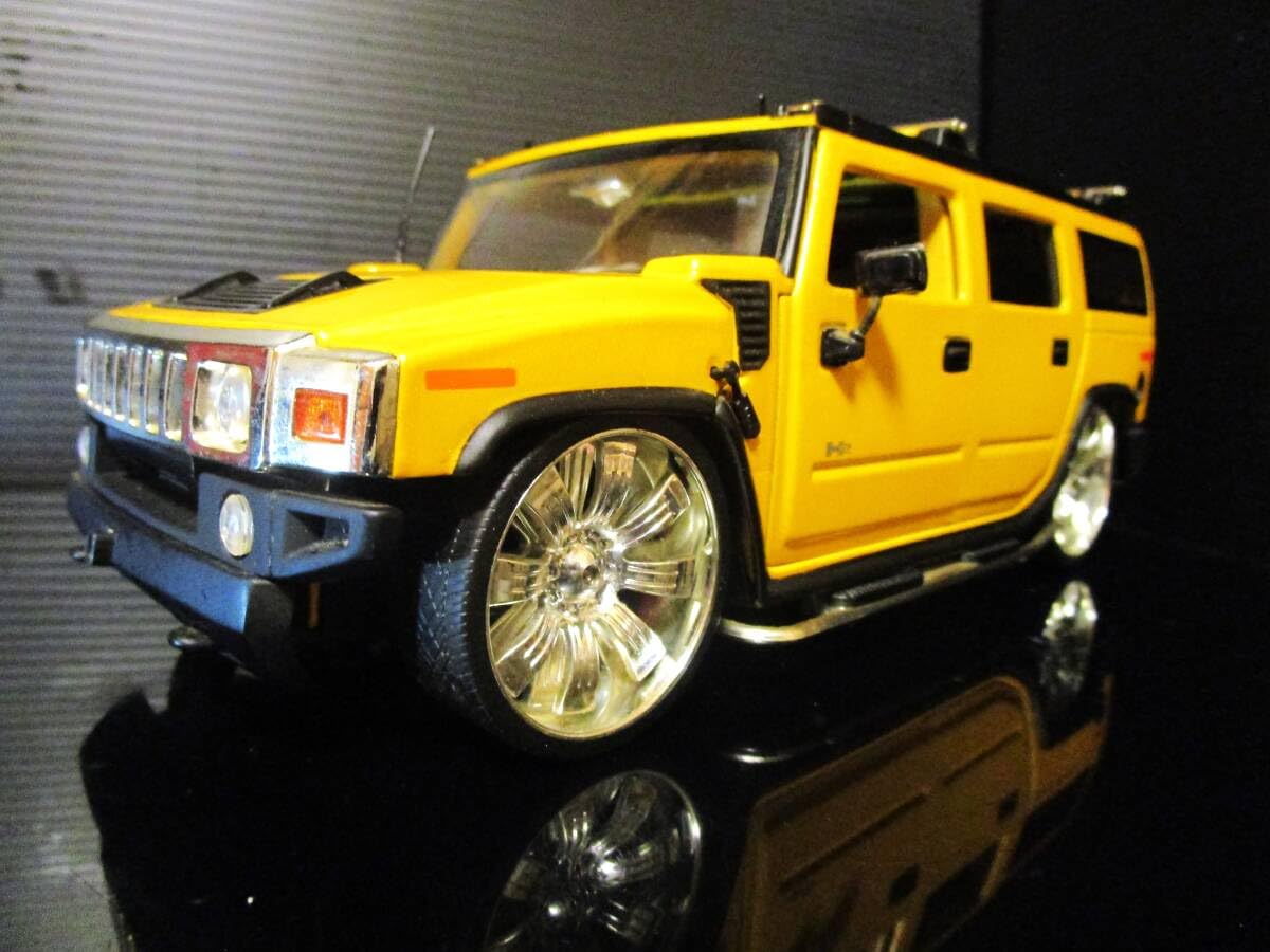 Amazon.co.jp: Jada TOYS 1/18 DUB CITY HUMMER H2 ハマー H2 磨き処理