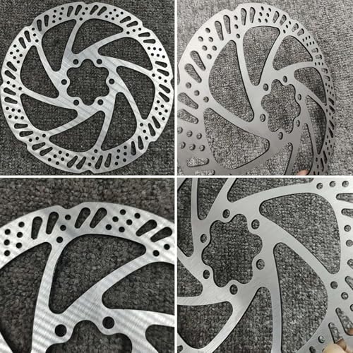 2 Stück Fahrrad Bremsscheibe, Fahrrad Scheibenbremsen, Centerlock Werkzeug Bremsscheibe mit 160mm Scheibenbremse Fahrrad für Mountainbike Rennrad Reiten Fahrrad