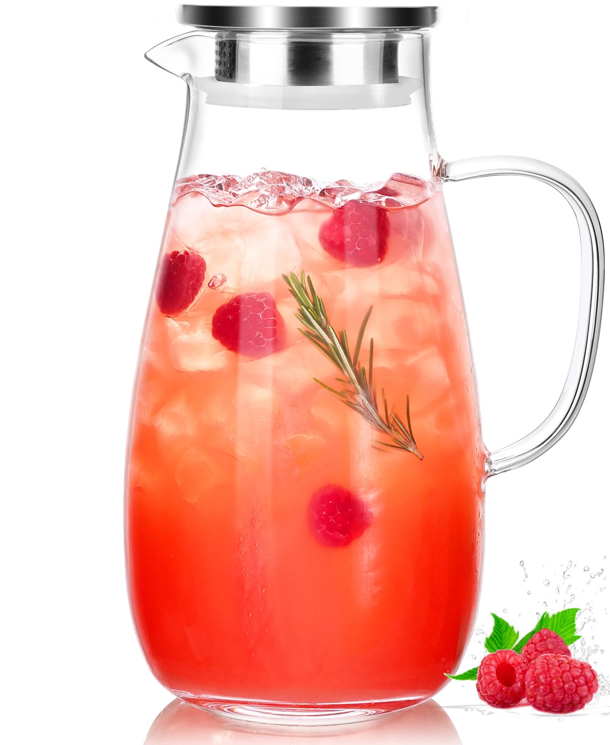LUNA & MANTHA Glass Pitcher