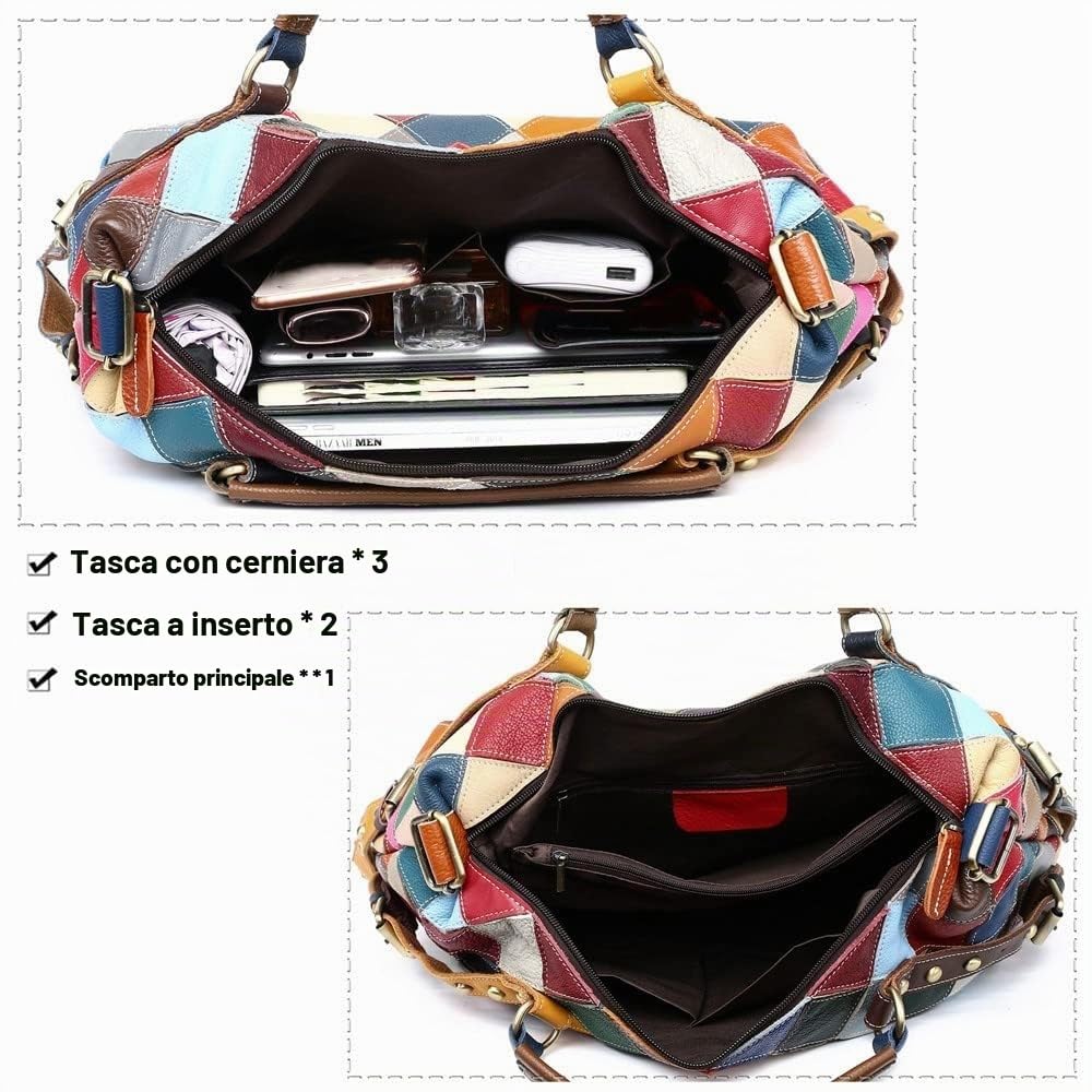 Donna Borsa borsa in-Top 2019 maniglia NUOVO