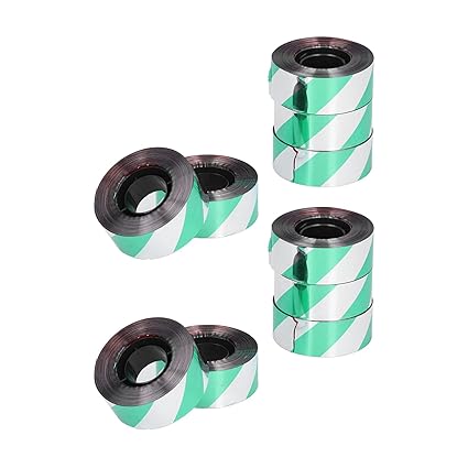Bird Deterrent Ribbon, Silver Red+ Silver Green Bird Deterrent Tape Non?Toxic Durable 2.5CMx60M for Paddy Fields for Orchards for Vineyards