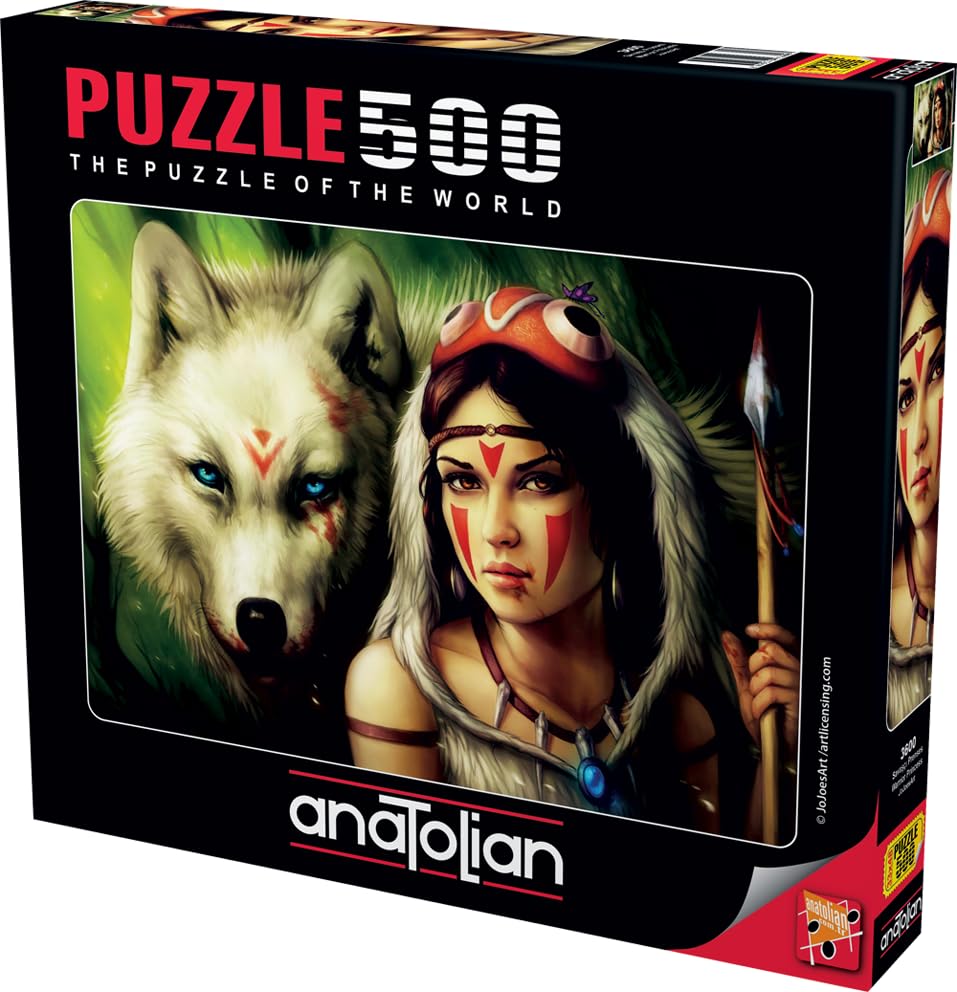 Anatolian Puzzle - Savaşçı Prenses / 500 Parça, #3600