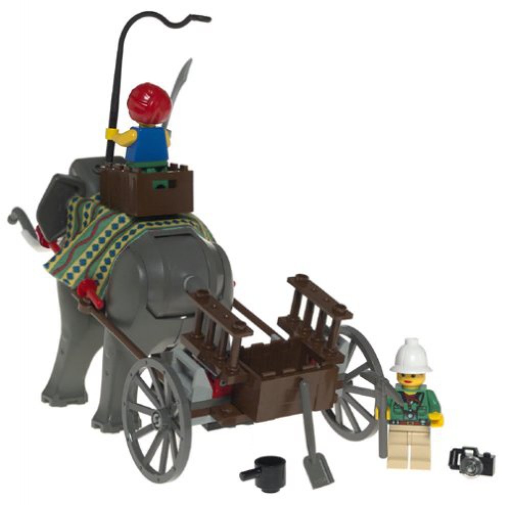 Amazon.co.jp: レゴ (LEGO) 世界の冒険シリーズ 象のキャラバン 7414 