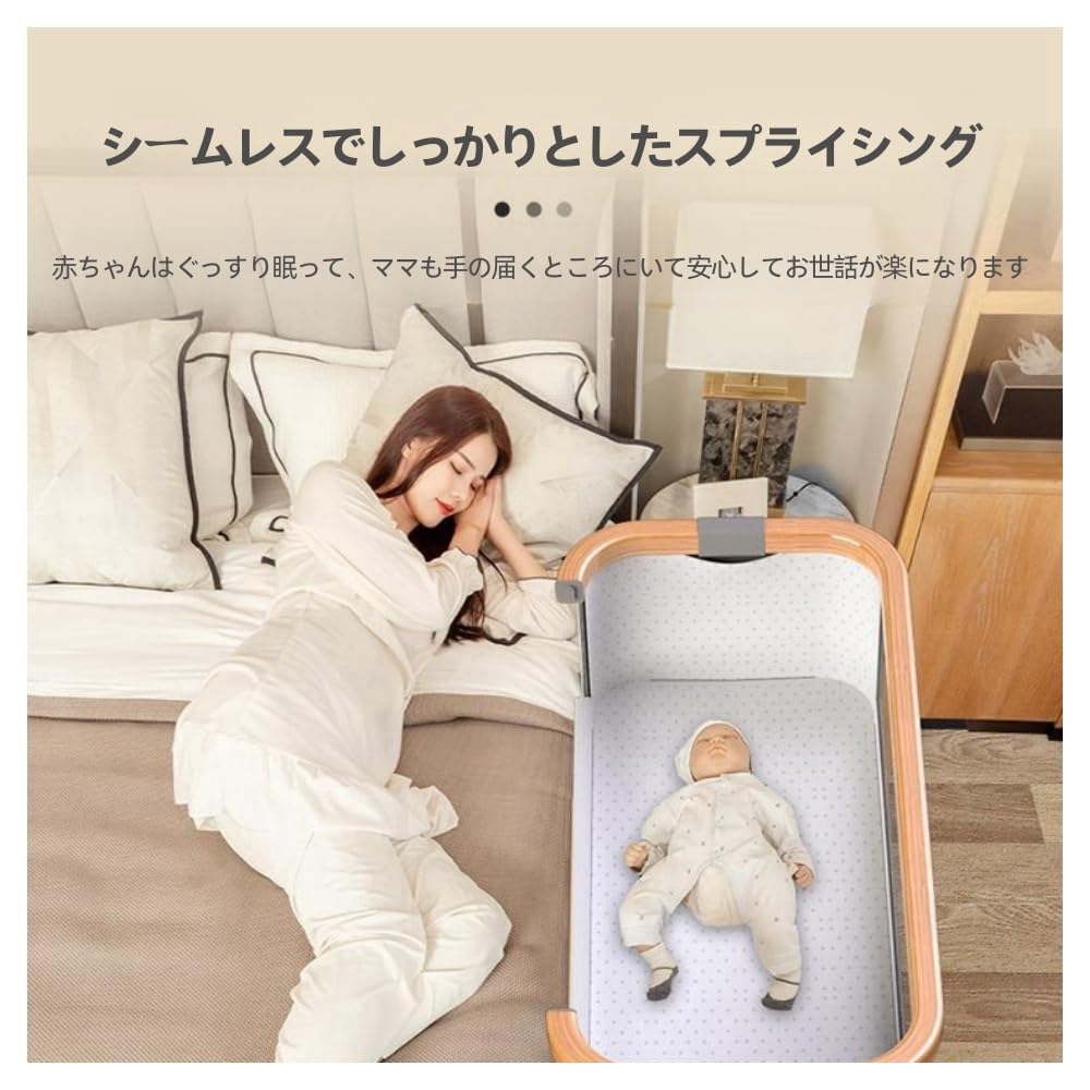 Amazon.co.jp: KCNN ベビーベッドスチールコンパクトに折りたたむこと