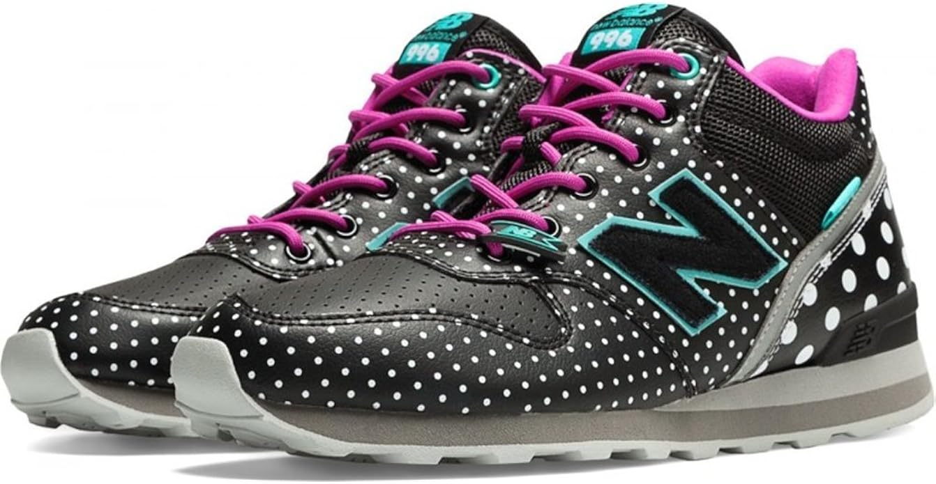 Zapatillas New Balance WH996 Lunares 40 Negro : Amazon.es: Zapatos y  complementos