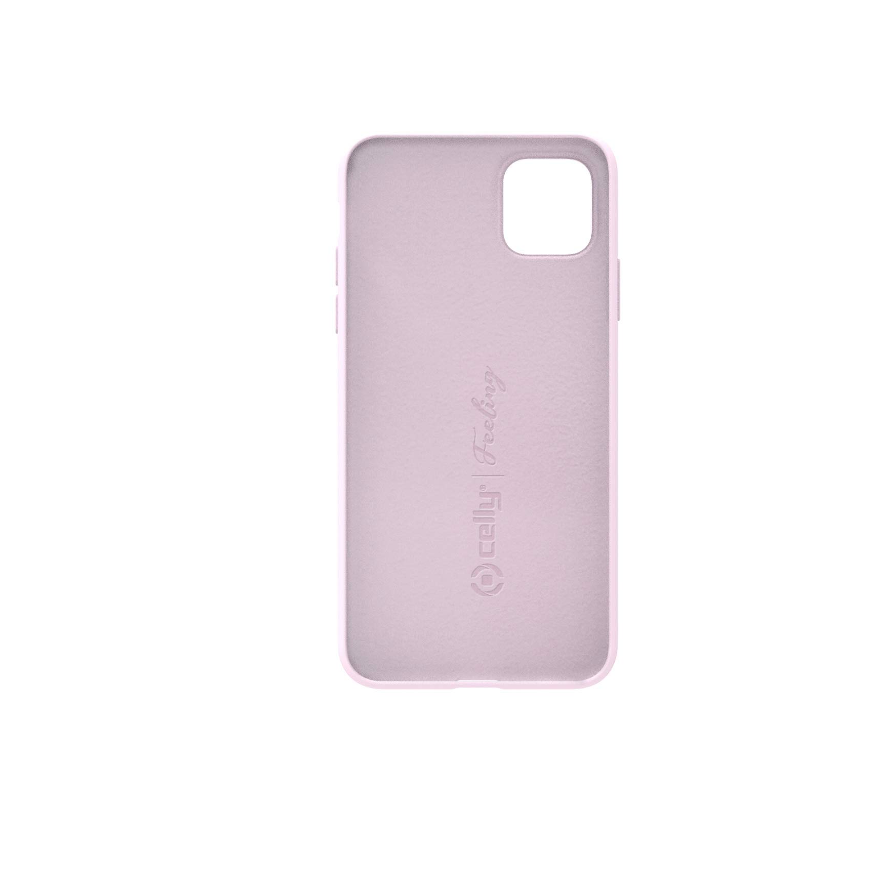 Celly Feeling Cover In Silicone Liquido Per IPhone 11 Pro, Finitura Soft-Touch, Colore Rosa, Interno In Microfibra, Bordi Antiscivolo, Protezione Antiurto - 3