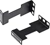 1U Server Rack Depth Extender Kit - 4in Recessed Mount Adapter Bracket for Network Rack