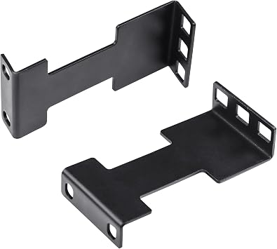 1U Server Rack Depth Extender Kit - 4in Recessed Mount Adapter Bracket for Network Rack