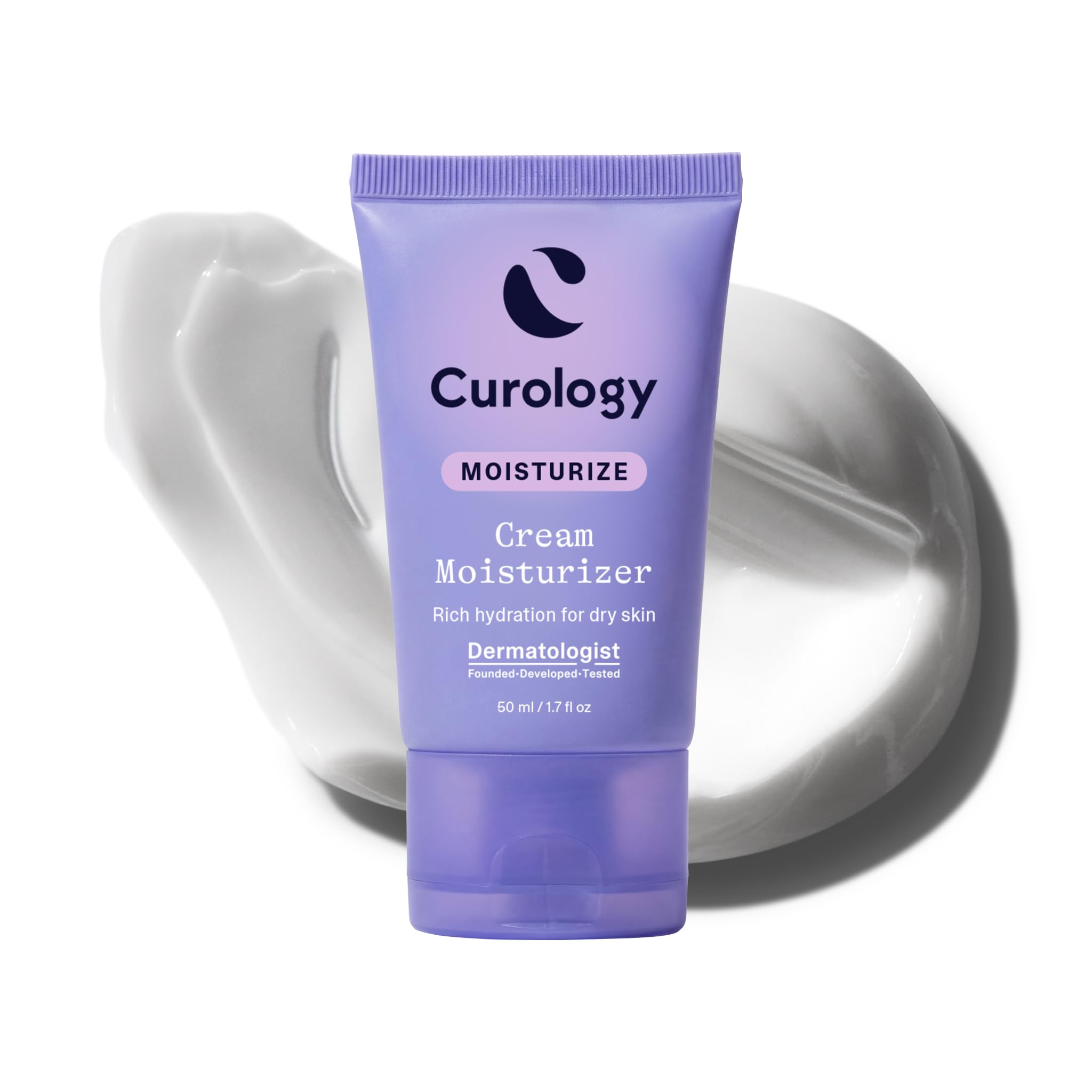 Curology Face Moisturizer for Dry Skin, Hyaluronic Acid Cream, Shea Butter