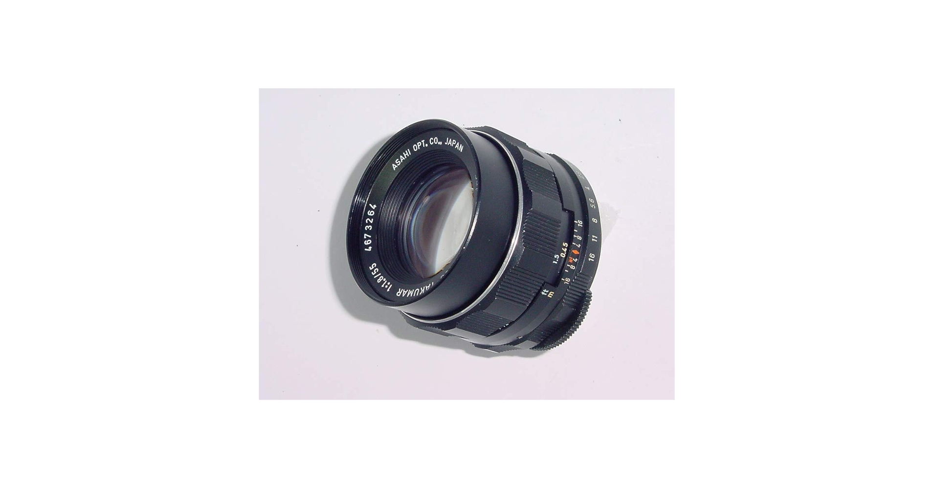 Amazon.com : PENTAX Super-TAKUMAR 55mm F1.8 MF Lens （S/N
