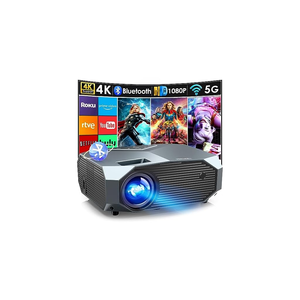 YOWHICK DP03 4K TV Bluetooth Projectors