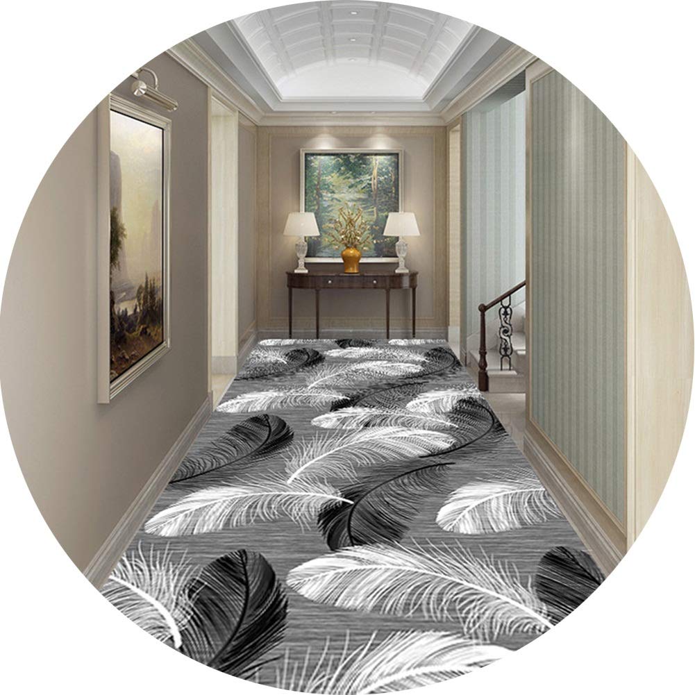 Tapis couloir impression 3D respirant avec traitement textile haute durabilité