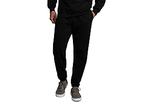 Hanes Men's Eversoft Fleece Joggers: Comfort and Style United
