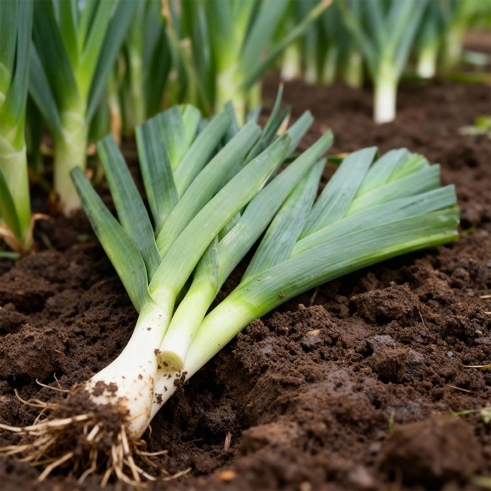 Leek Elefant Seeds – Hardy & Reliable, Long Thick Shanks – for Your Beautiful Kitchen Garden